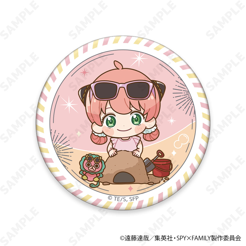 【Box/6】SPY×FAMILY トレーディング缶バッジ ミニキャラVer.[夏のおでけけ]【予約商品】