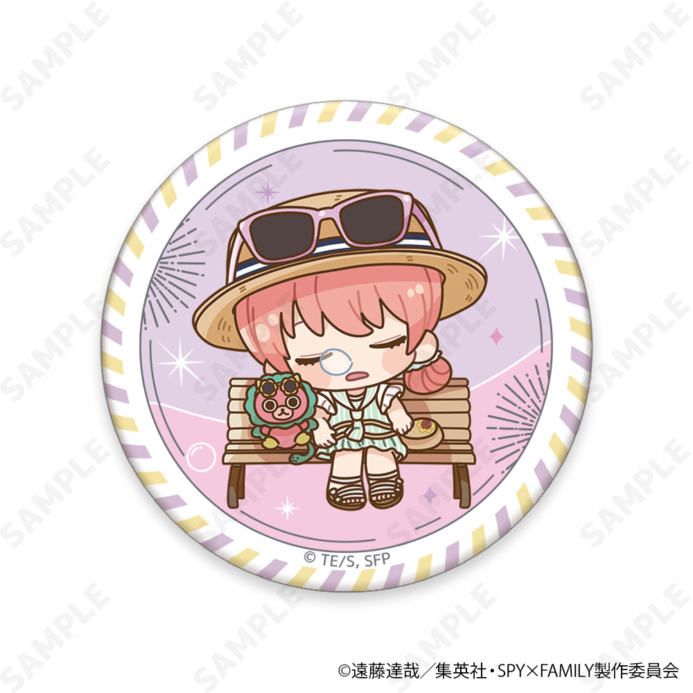 【Box/6】SPY×FAMILY トレーディング缶バッジ ミニキャラVer.[夏のおでけけ]【予約商品】