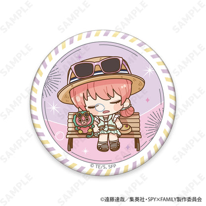 【Box/6】SPY×FAMILY トレーディング缶バッジ ミニキャラVer.[夏のおでけけ]【予約商品】