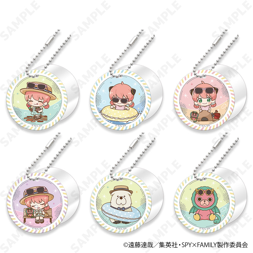 【Box/6】SPY×FAMILY トレーディングスライドミラー ミニキャラVer.[夏のおでけけ]【予約商品】