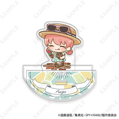 SPY×FAMILY ゆらつんアクリルスタンド ミニキャラVer. 1 食べ歩き[夏のおでけけ]【予約商品】