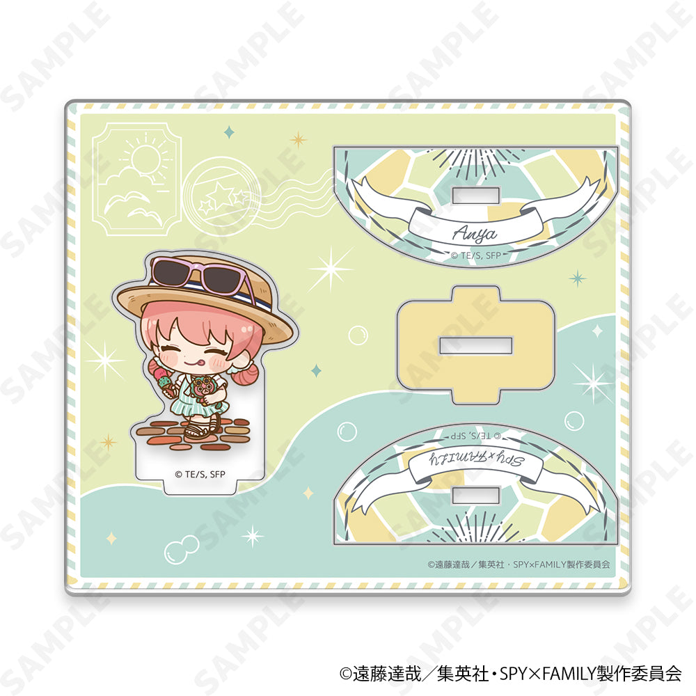 SPY×FAMILY ゆらつんアクリルスタンド ミニキャラVer. 1 食べ歩き[夏のおでけけ]【予約商品】