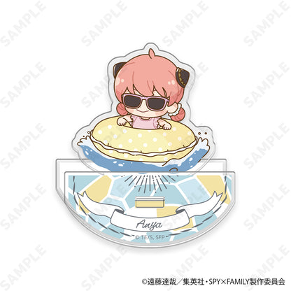 SPY×FAMILY ゆらつんアクリルスタンド ミニキャラVer. 2 海遊び[夏のおでけけ]【予約商品】
