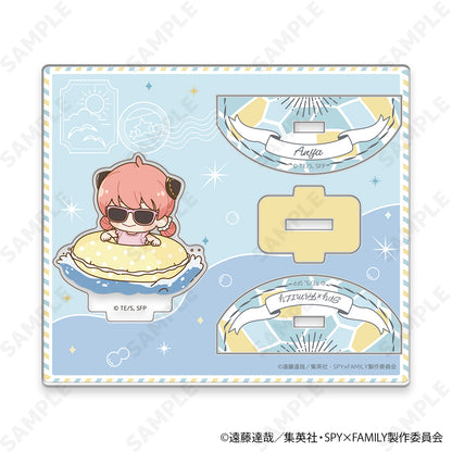 SPY×FAMILY ゆらつんアクリルスタンド ミニキャラVer. 2 海遊び[夏のおでけけ]【予約商品】