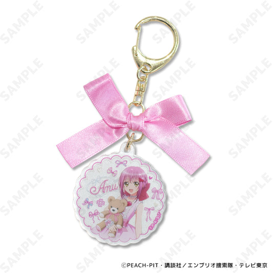 しゅごキャラ! リボンキーホルダー 1 日奈森あむ[with my teddy]【予約商品】