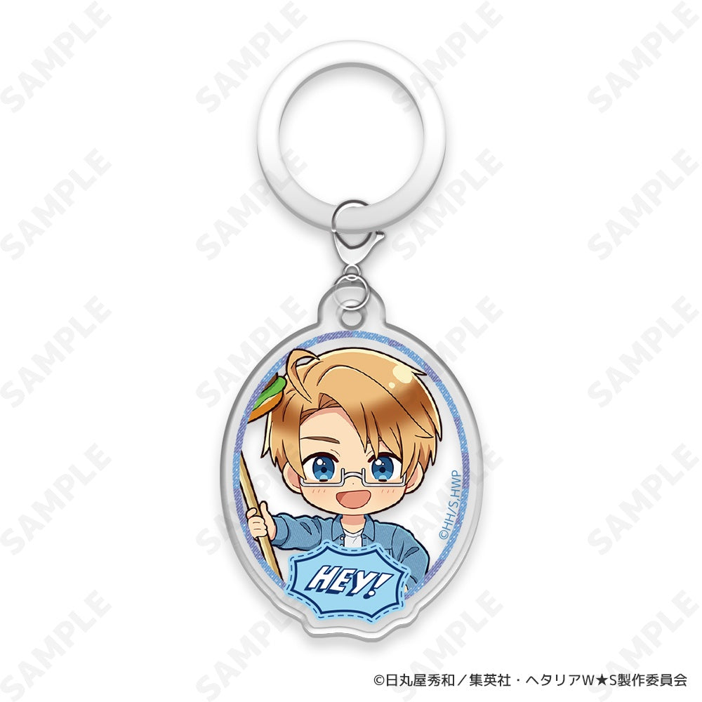 【Box/8】ヘタリア World☆Stars トレーディングわっかチャーム-Greetings with Denim Style-[ドレセレmini]【予約商品】