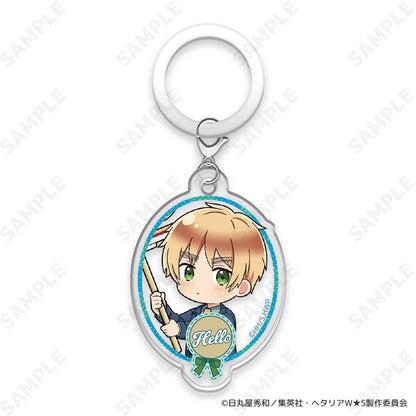 【Box/8】ヘタリア World☆Stars トレーディングわっかチャーム-Greetings with Denim Style-[ドレセレmini]【予約商品】