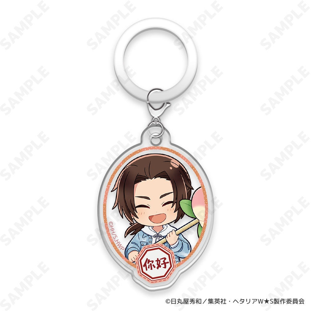 【Box/8】ヘタリア World☆Stars トレーディングわっかチャーム-Greetings with Denim Style-[ドレセレmini]【予約商品】