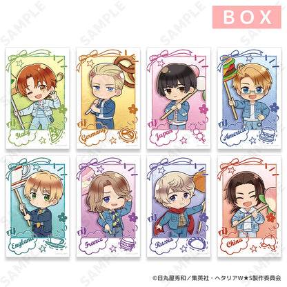 【Box/8】ヘタリア World☆Stars トレーディングミニフォトカード-Greetings with Denim Style-[ドレセレmini]【予約商品】