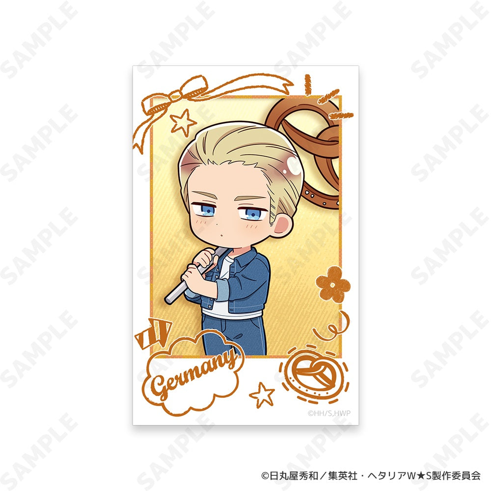 【Box/8】ヘタリア World☆Stars トレーディングミニフォトカード-Greetings with Denim Style-[ドレセレmini]【予約商品】