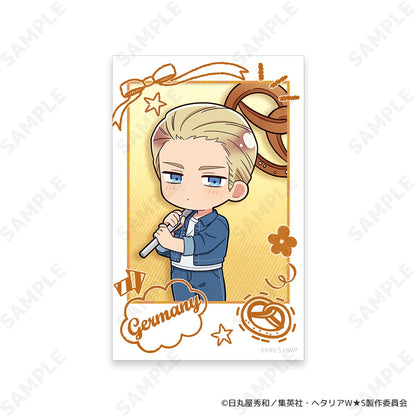 【Box/8】ヘタリア World☆Stars トレーディングミニフォトカード-Greetings with Denim Style-[ドレセレmini]【予約商品】