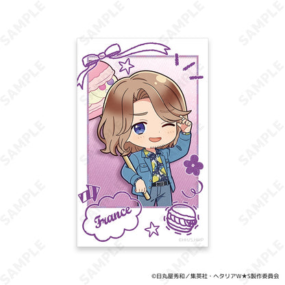 【Box/8】ヘタリア World☆Stars トレーディングミニフォトカード-Greetings with Denim Style-[ドレセレmini]【予約商品】