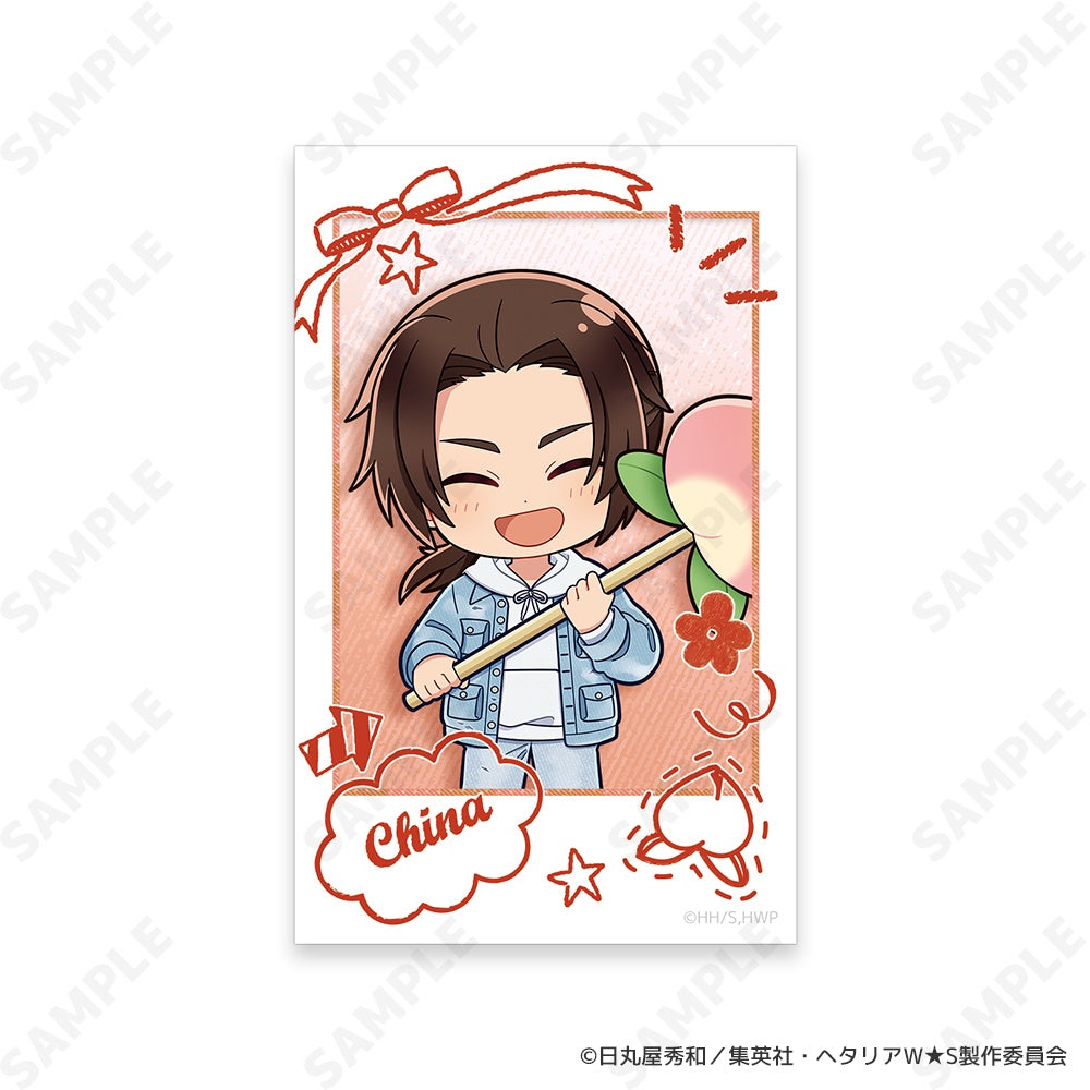 【Box/8】ヘタリア World☆Stars トレーディングミニフォトカード-Greetings with Denim Style-[ドレセレmini]【予約商品】