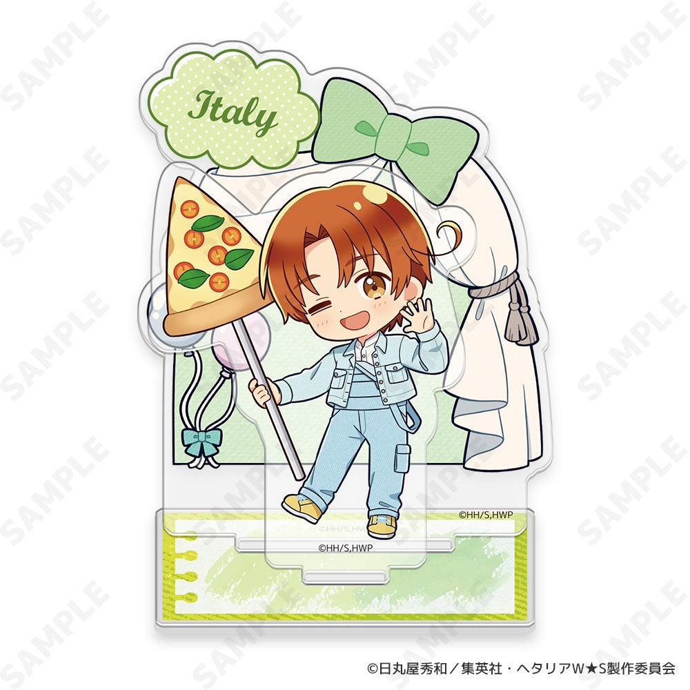 ヘタリア World☆Stars アクリルスタンド 1 イタリア-Greetings with Denim Style-[ドレセレmini]【予約商品】