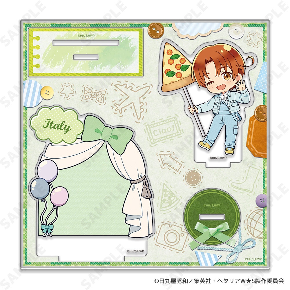 ヘタリア World☆Stars アクリルスタンド 1 イタリア-Greetings with Denim Style-[ドレセレmini]【予約商品】