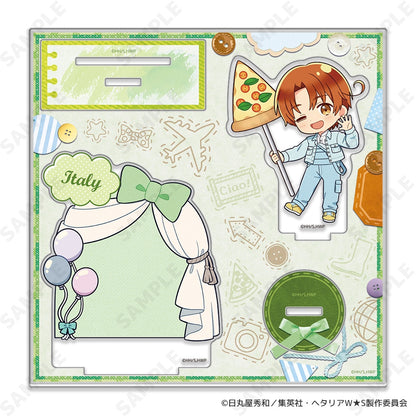 ヘタリア World☆Stars アクリルスタンド 1 イタリア-Greetings with Denim Style-[ドレセレmini]【予約商品】