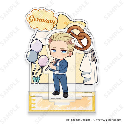 ヘタリア World☆Stars アクリルスタンド 2 ドイツ-Greetings with Denim Style-[ドレセレmini]【予約商品】