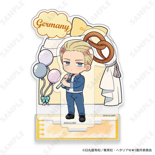 ヘタリア World☆Stars アクリルスタンド 2 ドイツ-Greetings with Denim Style-[ドレセレmini]【予約商品】