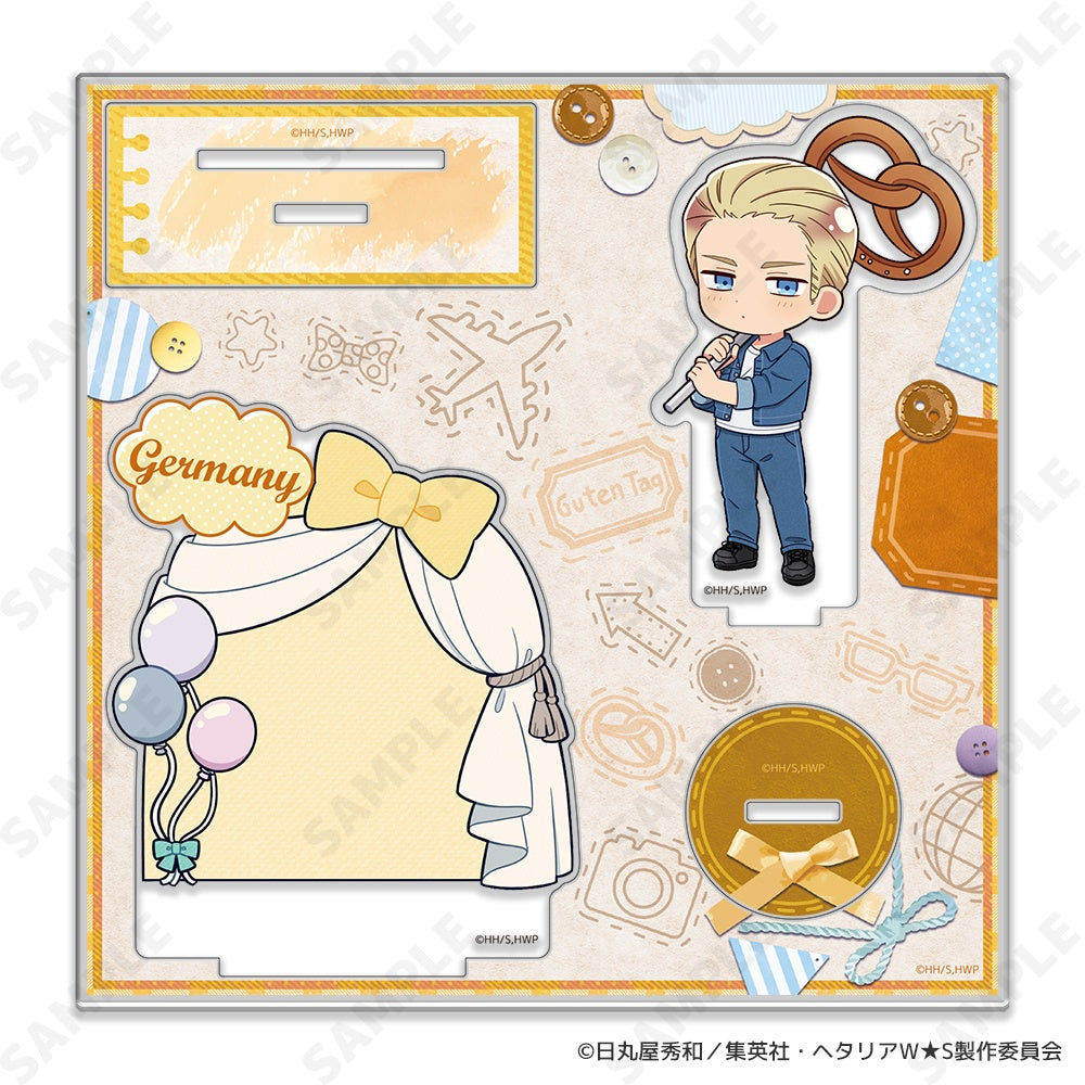 ヘタリア World☆Stars アクリルスタンド 2 ドイツ-Greetings with Denim Style-[ドレセレmini]【予約商品】