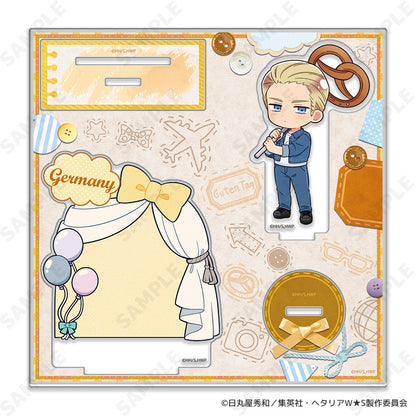 ヘタリア World☆Stars アクリルスタンド 2 ドイツ-Greetings with Denim Style-[ドレセレmini]【予約商品】