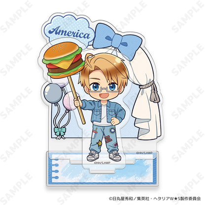 ヘタリア World☆Stars アクリルスタンド 4 アメリカ-Greetings with Denim Style-[ドレセレmini]【予約商品】