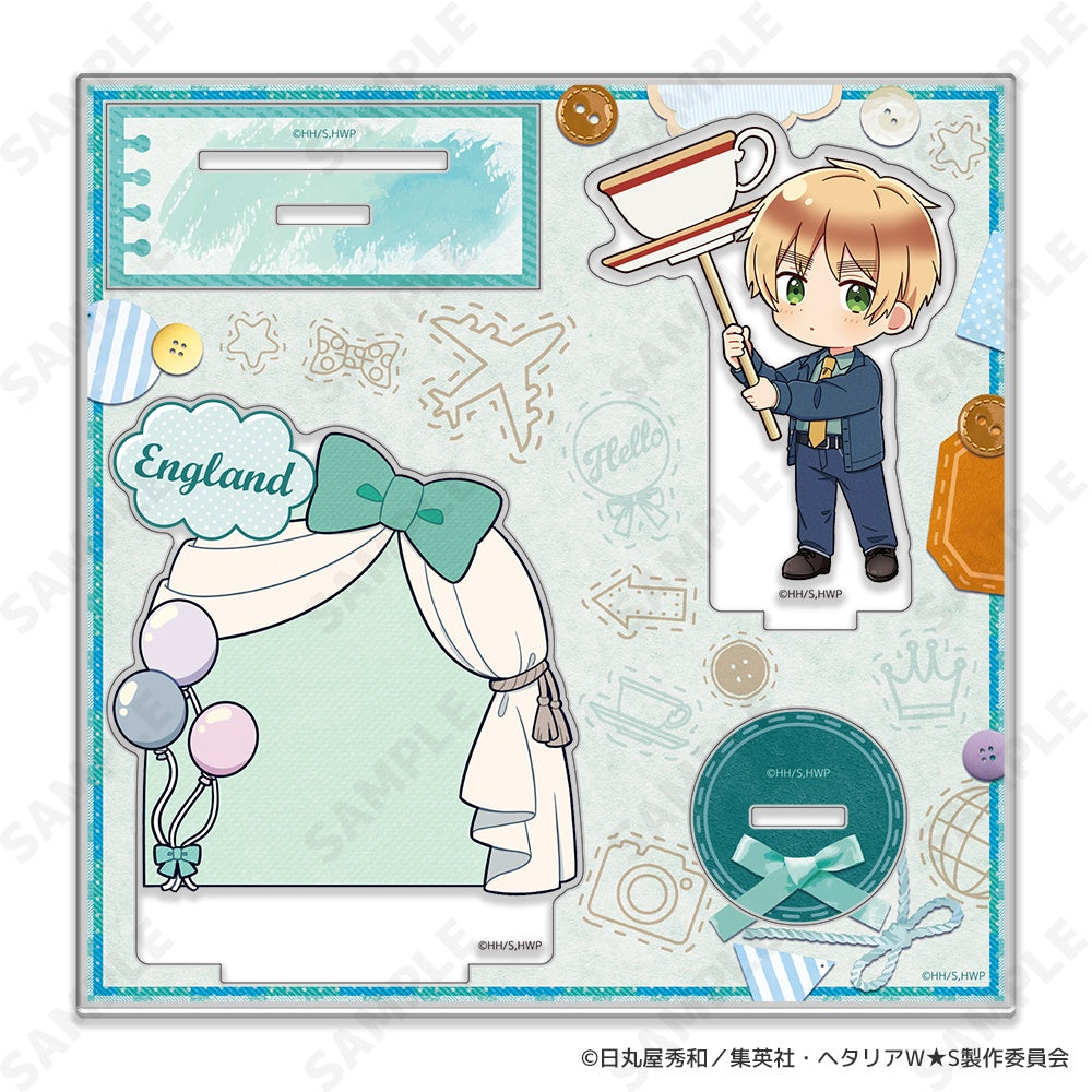 ヘタリア World☆Stars アクリルスタンド 5 イギリス-Greetings with Denim Style-[ドレセレmini]【予約商品】
