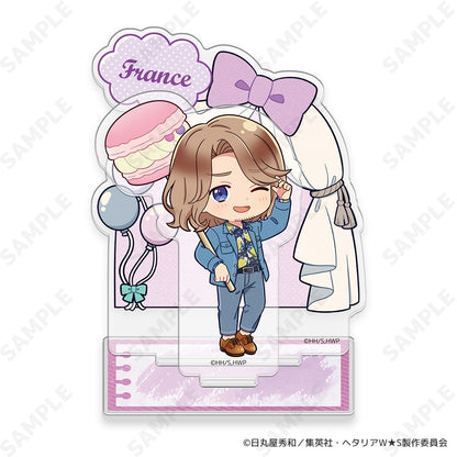 ヘタリア World☆Stars アクリルスタンド 6 フランス-Greetings with Denim Style-[ドレセレmini]【予約商品】
