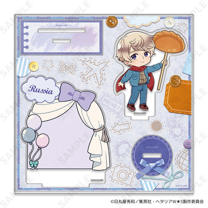 ヘタリア World☆Stars アクリルスタンド 7 ロシア-Greetings with Denim Style-[ドレセレmini]【予約商品】