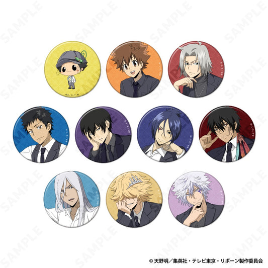 【Box/10】家庭教師ヒットマンREBORN! トレーディング缶バッジ[Seated Gaze]【予約商品】