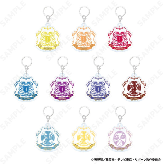 【Box/10】家庭教師ヒットマンREBORN! わっかチャームコレクション[Seated Gaze]【予約商品】