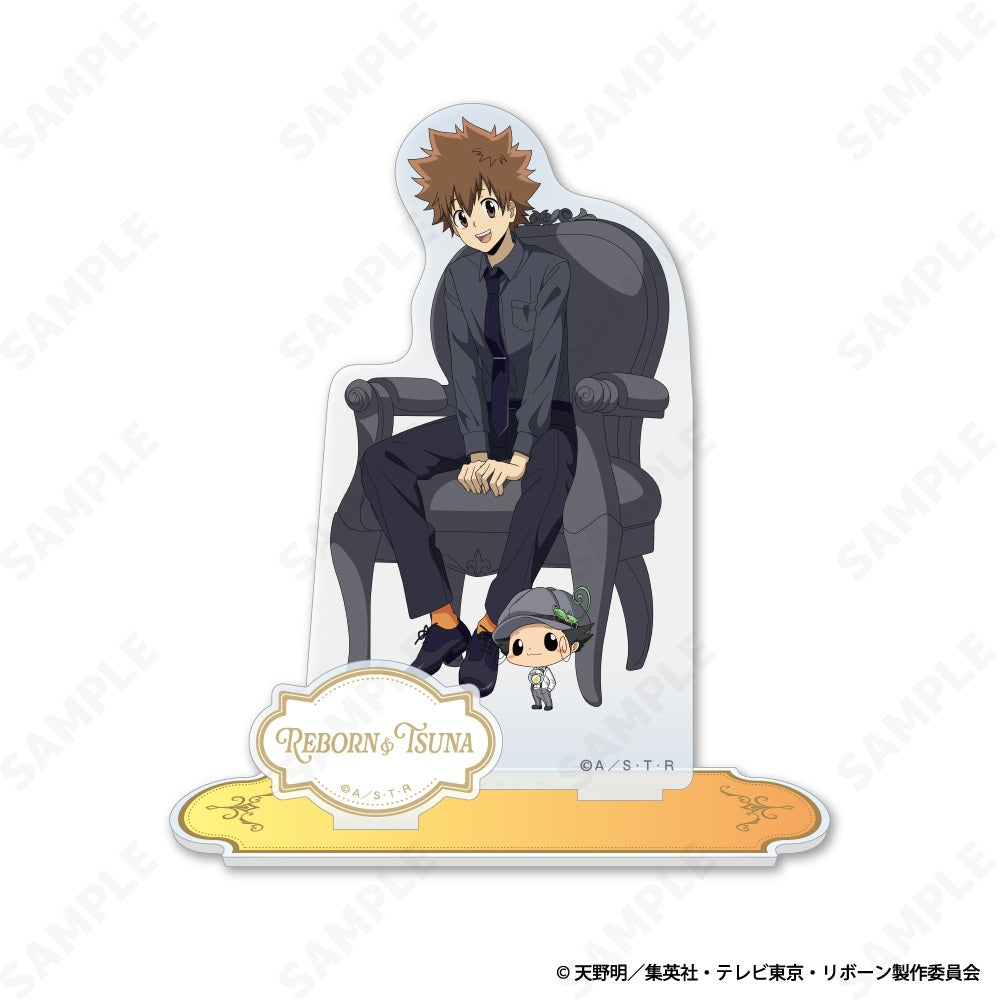 家庭教師ヒットマンREBORN! アクリルスタンド 1 リボーン&沢田綱吉[Seated Gaze]【予約商品】