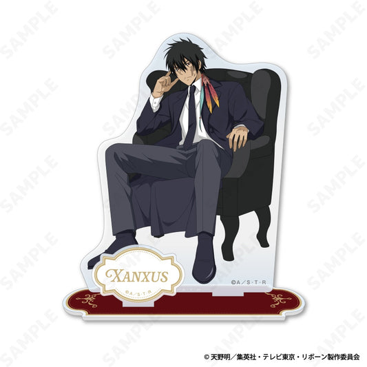 家庭教師ヒットマンREBORN! アクリルスタンド 6 XANXUS(10年後)[Seated Gaze]【予約商品】