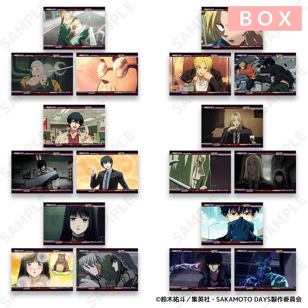 【Box/6】SAKAMOTO DAYS トレーディングブロマイドセット(3枚セット)【予約商品】