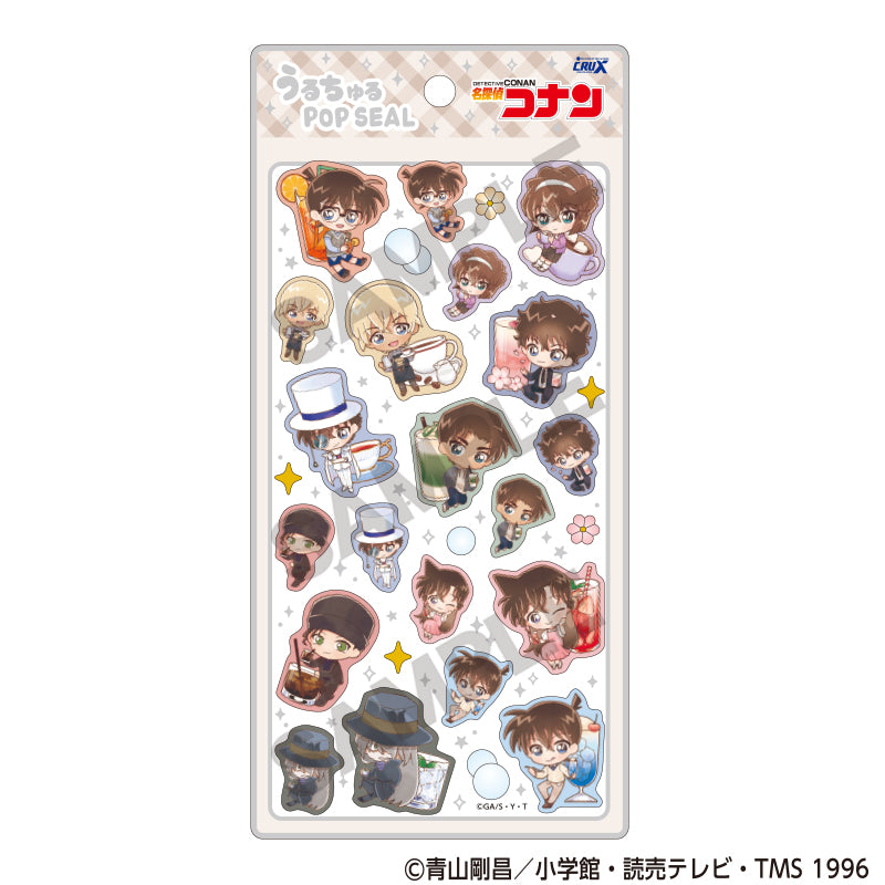 名探偵コナン うるちゅるPOP SEAL きゃらペコ ドリンク【予約商品】