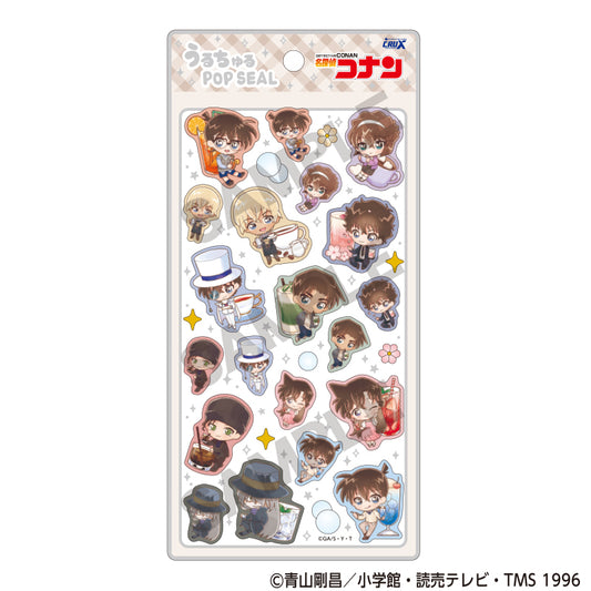 名探偵コナン うるちゅるPOP SEAL きゃらペコ ドリンク【予約商品】