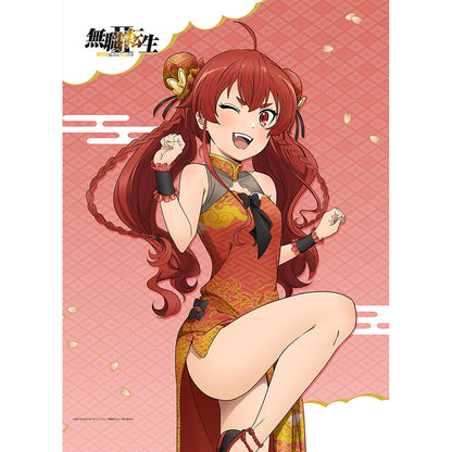 無職転生II -異世界行ったら本気だす- 描き下ろしB2タペストリー エリス/チャイナ Wスエード【予約商品】