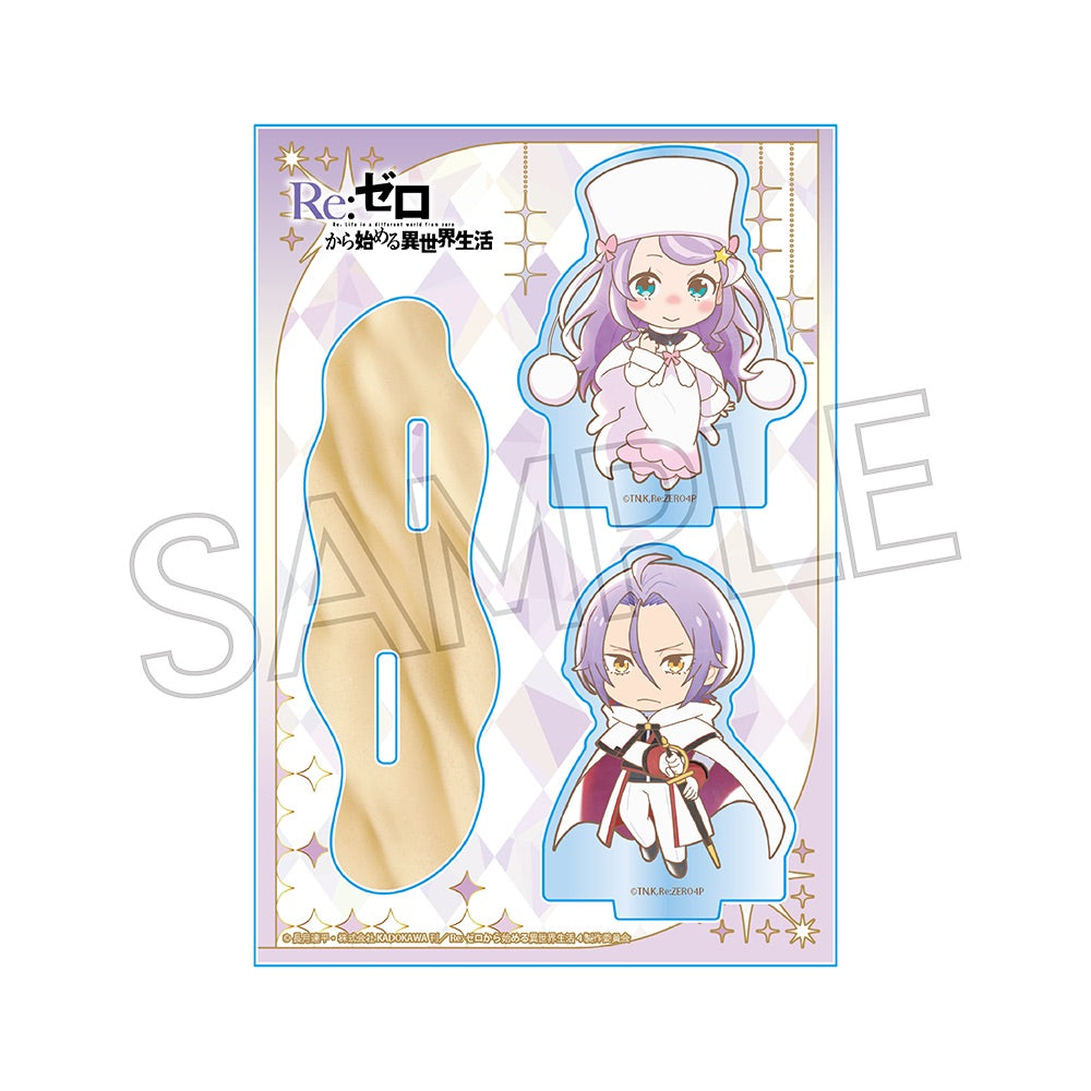 Re:ゼロから始める異世界生活 ミニキャラアクリルスタンド アナスタシア&ユリウス【予約商品】