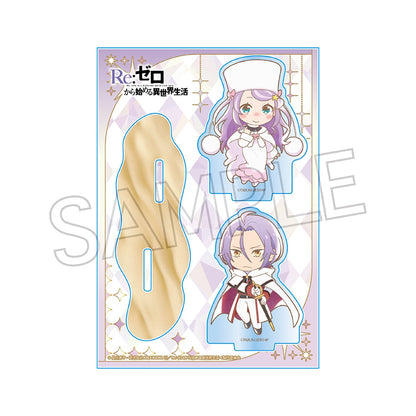 Re:ゼロから始める異世界生活 ミニキャラアクリルスタンド アナスタシア&ユリウス【予約商品】