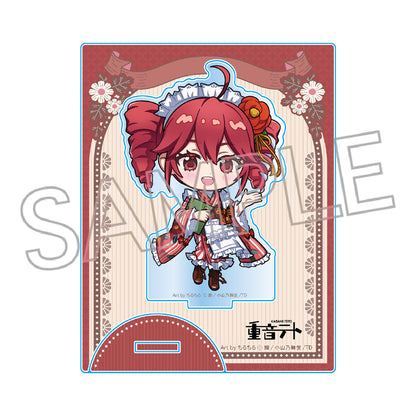 重音テト 和風モダンカフェ アクリルスタンド(S) デフォルメA【予約商品】