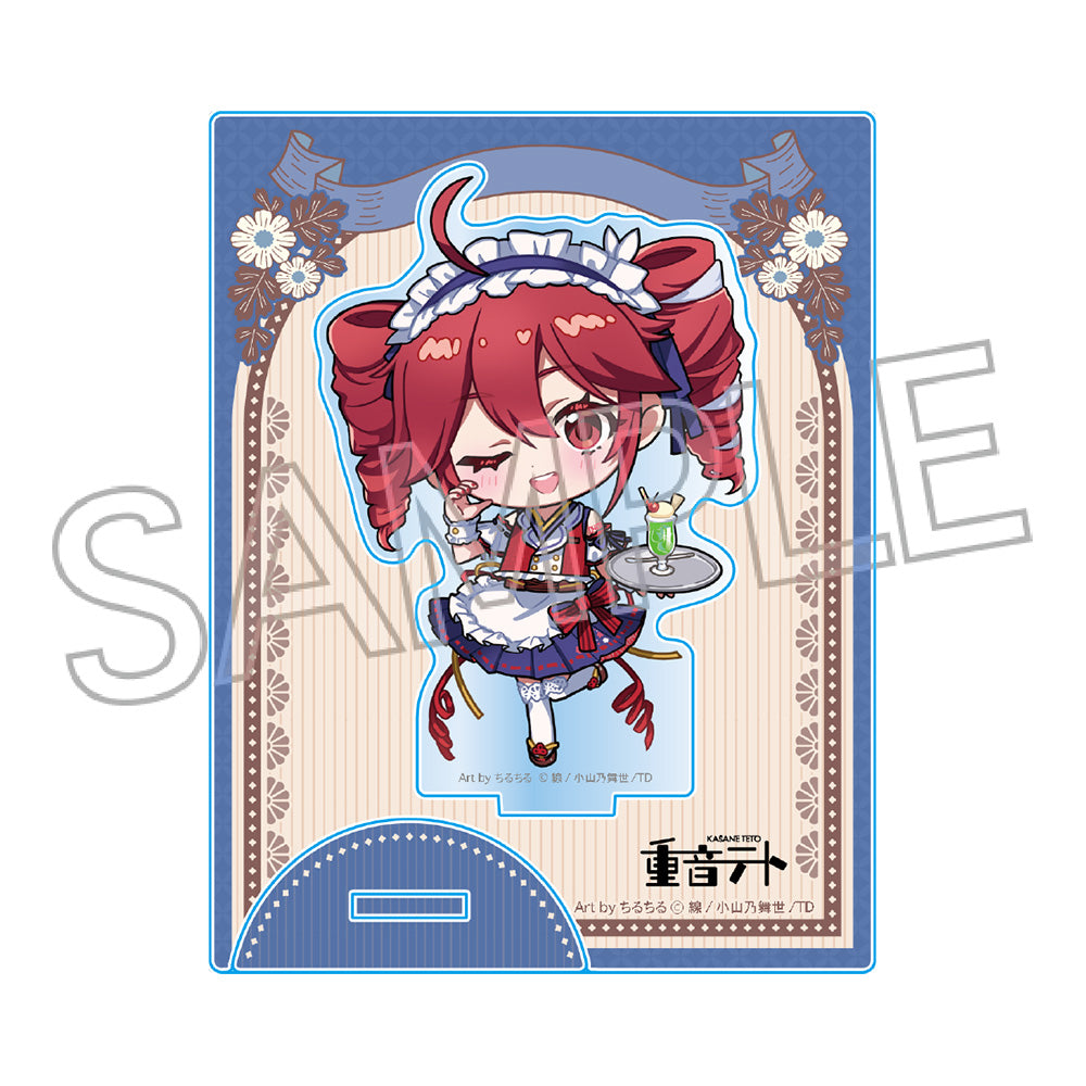 重音テト 和風モダンカフェ アクリルスタンド(S) デフォルメB【予約商品】
