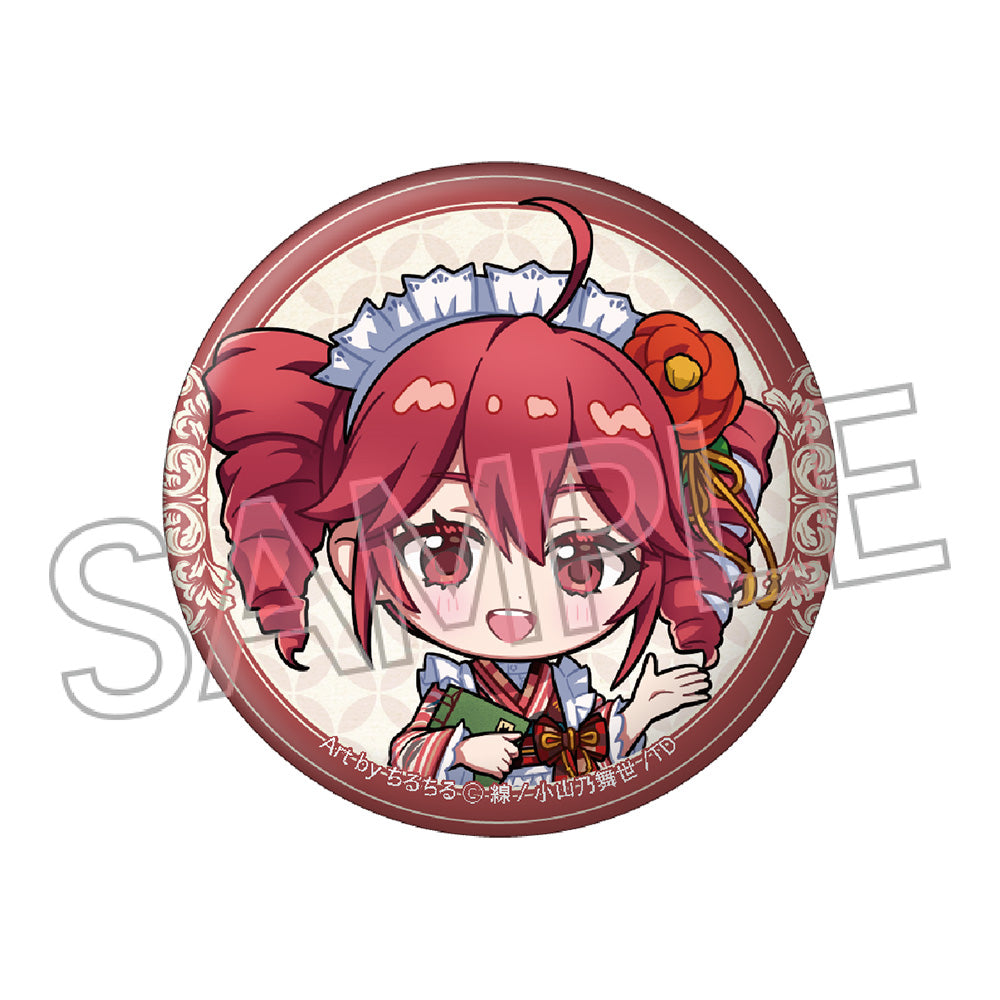 【Box/6】重音テト 和風モダンカフェ 缶バッジ【予約商品】