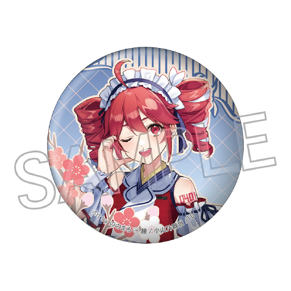 【Box/6】重音テト 和風モダンカフェ 缶バッジ【予約商品】