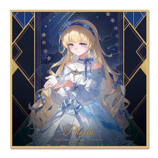FUN4YEAH 鳴潮 ベルベットフラックスシリーズ 色紙 フィービー【予約商品】