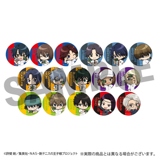 【Box/16】新テニスの王子様 トレーディングデフォルメ缶バッジ(2026年11月版)【予約商品】