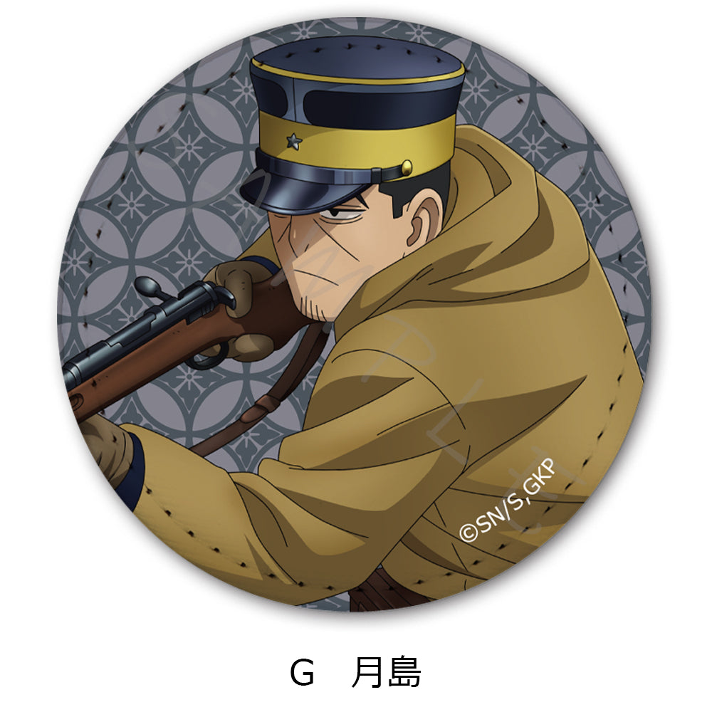ゴールデンカムイ レザーバッジ G 月島【再販】【予約商品】