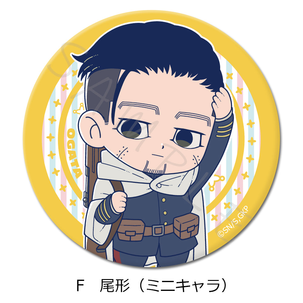 ゴールデンカムイ 3way缶バッジ F 尾形(ミニキャラ)【再販】【予約商品】
