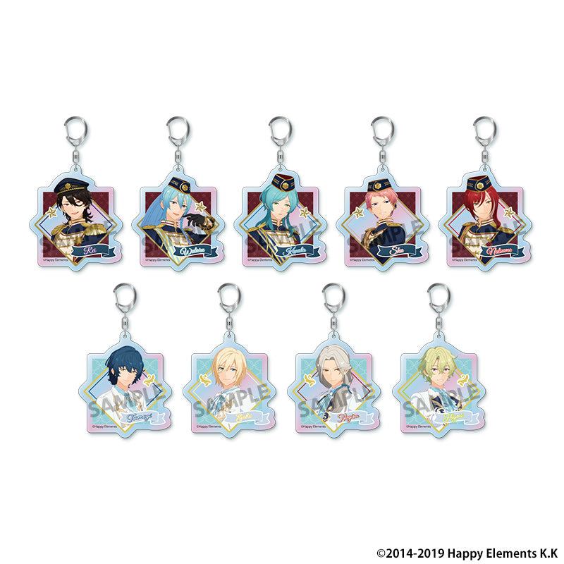 【Box/9】あんさんぶるスターズ!!追憶セレクション エレメント トレーディングオーロラアクリルキーホルダー【予約商品】