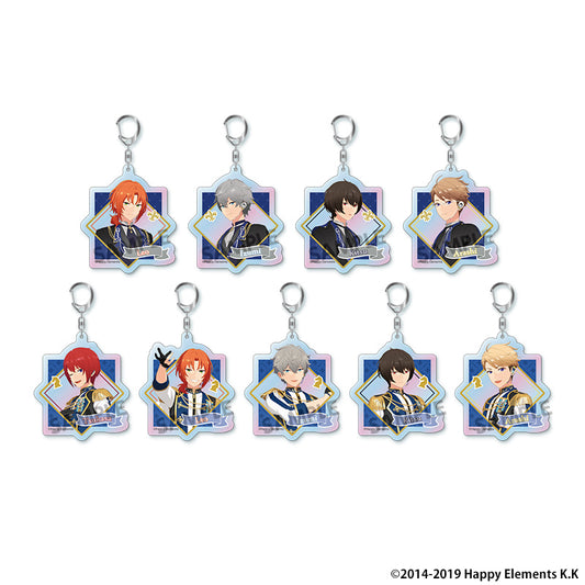 【Box/9】あんさんぶるスターズ!!追憶セレクション チェックメイト トレーディングオーロラアクリルキーホルダー【予約商品】