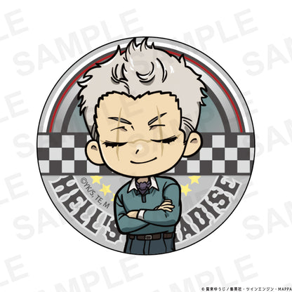 【Box/12】地獄楽 ミニキャラ トレーディング缶バッジ ロカビリーファッションVer.【予約商品】