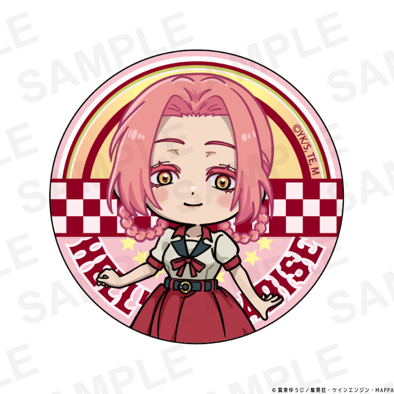 【Box/12】地獄楽 ミニキャラ トレーディング缶バッジ ロカビリーファッションVer.【予約商品】
